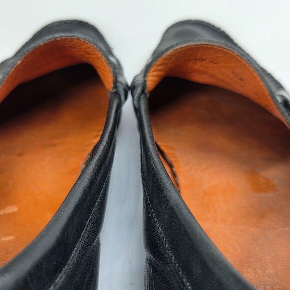 Peter Millar MC00F40 Mens Black Leather Moc Toe Horse Bit Loafers  Size US 8.5 M main image 5